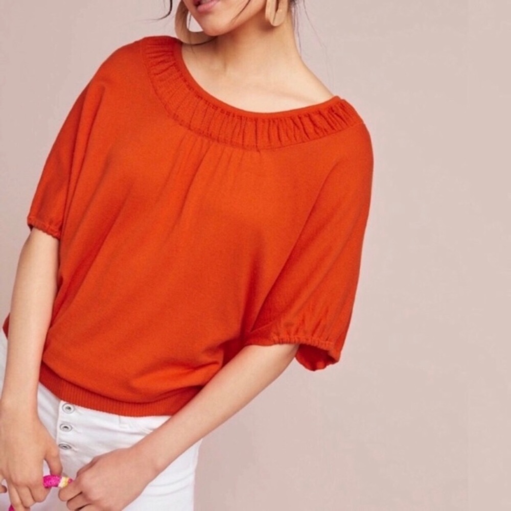 Anthropologie Moth Cotton Dolman Sweater